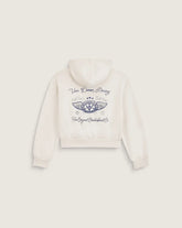 Kids Van Doren Racing Zip Hoodie - Turtledove