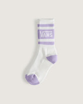 Kids Vans Drop V Crew Socks - Soft Orchid Purple