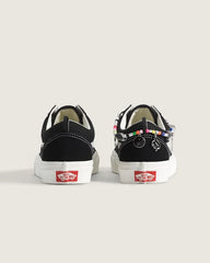 Big Kids Old Skool Shoe - Charms Black / Marshmallow