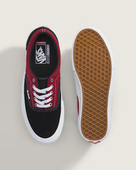 Skate Era Shoe - Black / Dark Red