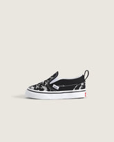 Toddler Classic Slip-On V Shoe - Glow-in-the-Dark / Black