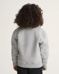 Little Kids Wise Croc Crew Sweatshirt - Cement Heather Grey