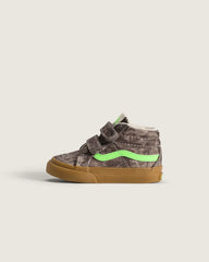 Toddler Sk8-Mid V Shoe - Camo Gecko Green
