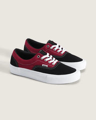 Skate Era Shoe - Black / Dark Red