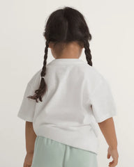 Little Kids Flippercorn T-Shirt - Marshmallow White