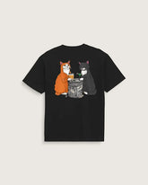 Alley Cat Aperitivo T-Shirt - Black