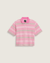Swing Knit Polo Shirt - Fizz Pink