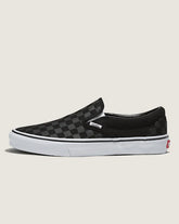 Customs Classic Slip-On Checkerboard Wide Shoe - Customs