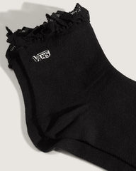 Sereno Lace Crew Socks - Blackout