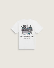 Kids Dumpster Raccoon T-Shirt - White
