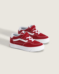 Little Kids Skate Rowan Shoe - Red / White