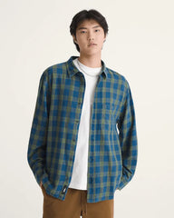 Lawson Solid Oxford Long Sleeve Shirt - Green Balsam