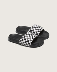 Little Kids La Costa Checkerboard Slide - Checkerboard White
