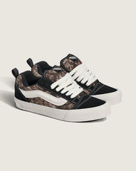 Knu Skool Shoe - Camo Olive Green / Black
