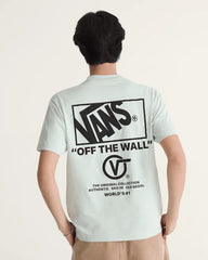 Stacked Hi T-Shirt - Dusty Mint Green