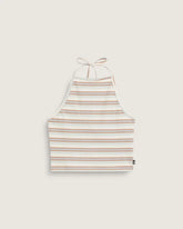 High Neck Halter - Almond Crisp Beige