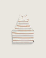 High Neck Halter - Almond Crisp Beige