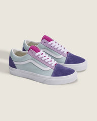 Old Skool Shoe - Color Block Light Purple / Blues