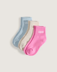 Kids Classic Half Crew Socks - Fizz Pink