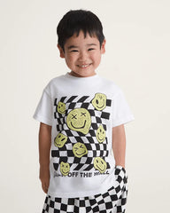Little Kids Twisted Joy T-Shirt - White