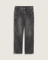 Vans X Rowan Double Knee Denim Pants - Stonewash Black