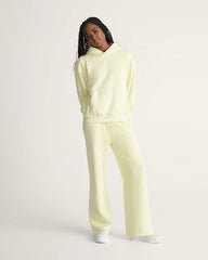 Salton Washed Straight Fleece Pant - YELLOW DUST