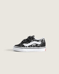 Toddler Old Skool V Shoe - Glow-in-the-Dark / Black