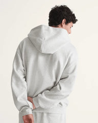 Premium Zip Hoodie - Ash Heather Grey