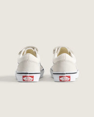 Little Kids Old Skool V Shoe - Floral Embroidery Marshmallow