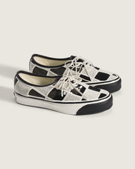 Premium Authentic Checkerboard Shoe - Checkerboard Black / Egret White