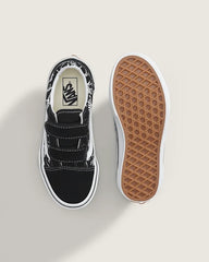 Little Kids Old Skool V Shoe - Glow-in-the-Dark / Black