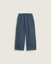 Little Kids Eunice Elastic Denim Pants - Dark Rinse