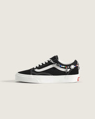 Big Kids Old Skool Shoe - Charms Black / Marshmallow