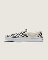 Skate Slip-On Checkerboard Shoe - Checkerboard Black / Off White