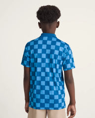 Kids Hat Trick Soccer Jersey - True Blue