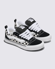 Knu Skool Checkerboard Shoe - Checkerboard Black / True White