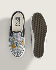 Premium Classic Slip-On Shoe - Black / White