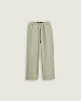 Little Kids Liam Elastic Waist Pants - Soft Sage Green