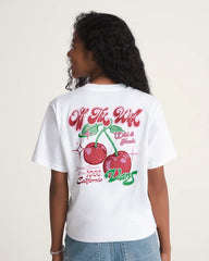 Kids Cherry Shack T-Shirt - White
