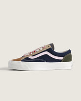Premium Old Skool 36 Shoe - Color Block Green / Brown / Blue