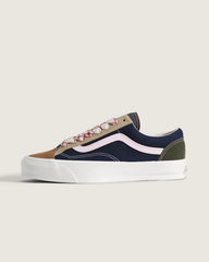 Premium Old Skool 36 Shoe - Color Block Green / Brown / Blue