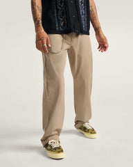 Authentic Chino Relaxed Pants - Desert Taupe Brown
