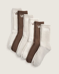 Classic Crew Socks - Turtledove White