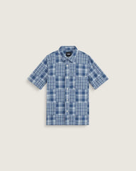 Kids Larkspur Plaid Shirt - True Navy Blue