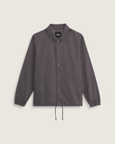 Torrey Pigment Canvas Coaches Jacket - Asphalt Grey