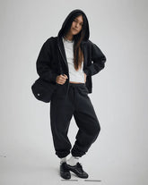 Salton Fleece Jogger Pants - Black