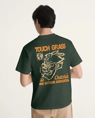 Touch Grass T-Shirt - Forest Green