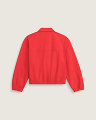 Lightweight Bomber Jacket - Racing Red