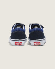 Little Kids Old Skool V Shoe - Navy Blue / True White