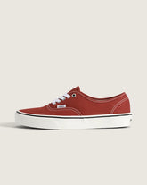 Authentic Shoe - Heavyweight Canvas Poppy Ember Red